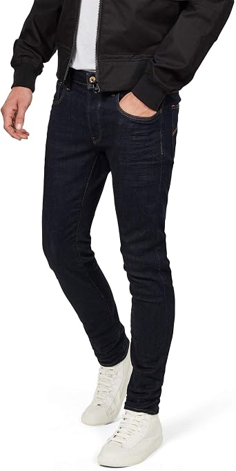 3301 Deconstructed Slim Jeans, Blue 