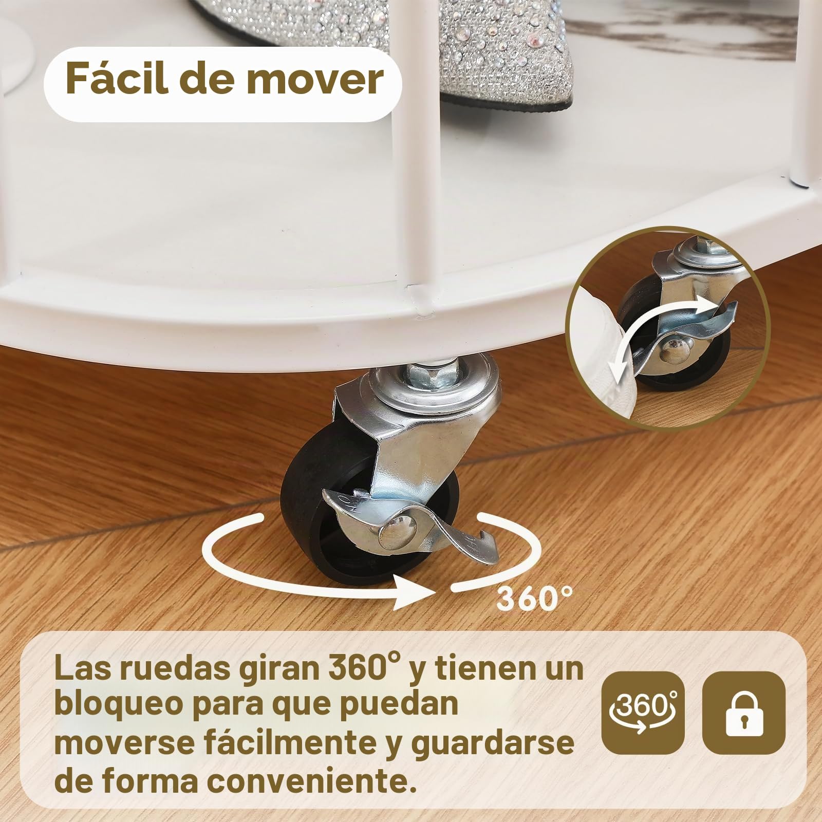 KAIHAOWIN Perchero con ruedas y cesta de almacenamiento, perchero de metal industrial con ruedas, para dormitorio y sala de estar y pasillo, blanco