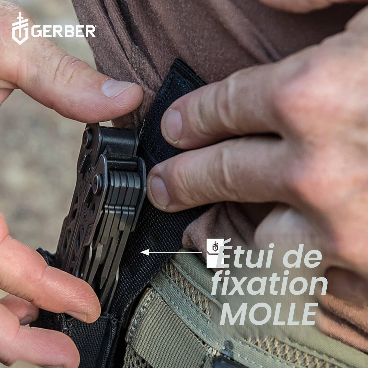 Gerber Pince multifonctions avec étui Truss, Noir, 17 outils en 1, 30-001780