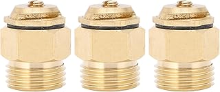 Yuecoom Bocal de irrigação, 3 peças de bocal de refração G1/2 para irrigação de jardim com micro irrigador de cobre ajustável