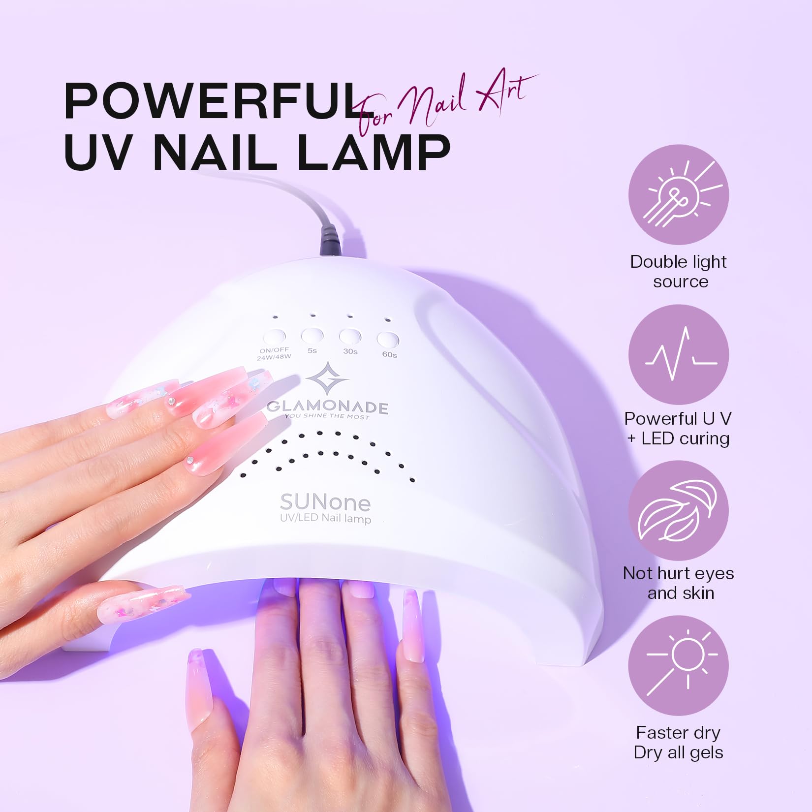 Amazon.com: Poly Gel Nail Starter Kit: Nail Drill with 14PC