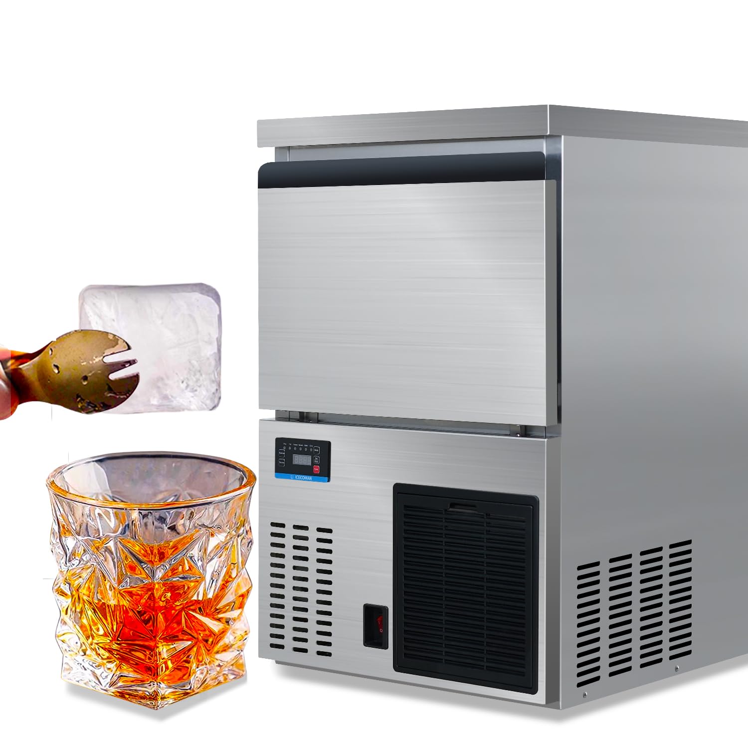 Photo 1 of ***STOCK PHOTO FOR REFERENCE ONLY***Commercial Ice Maker, 1.2inch Cubes