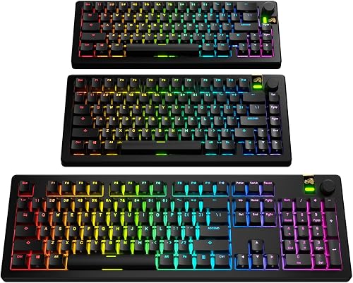 GLORIOUS ABS Doubleshot V2 Keycaps OEM Profile (Black) - 5