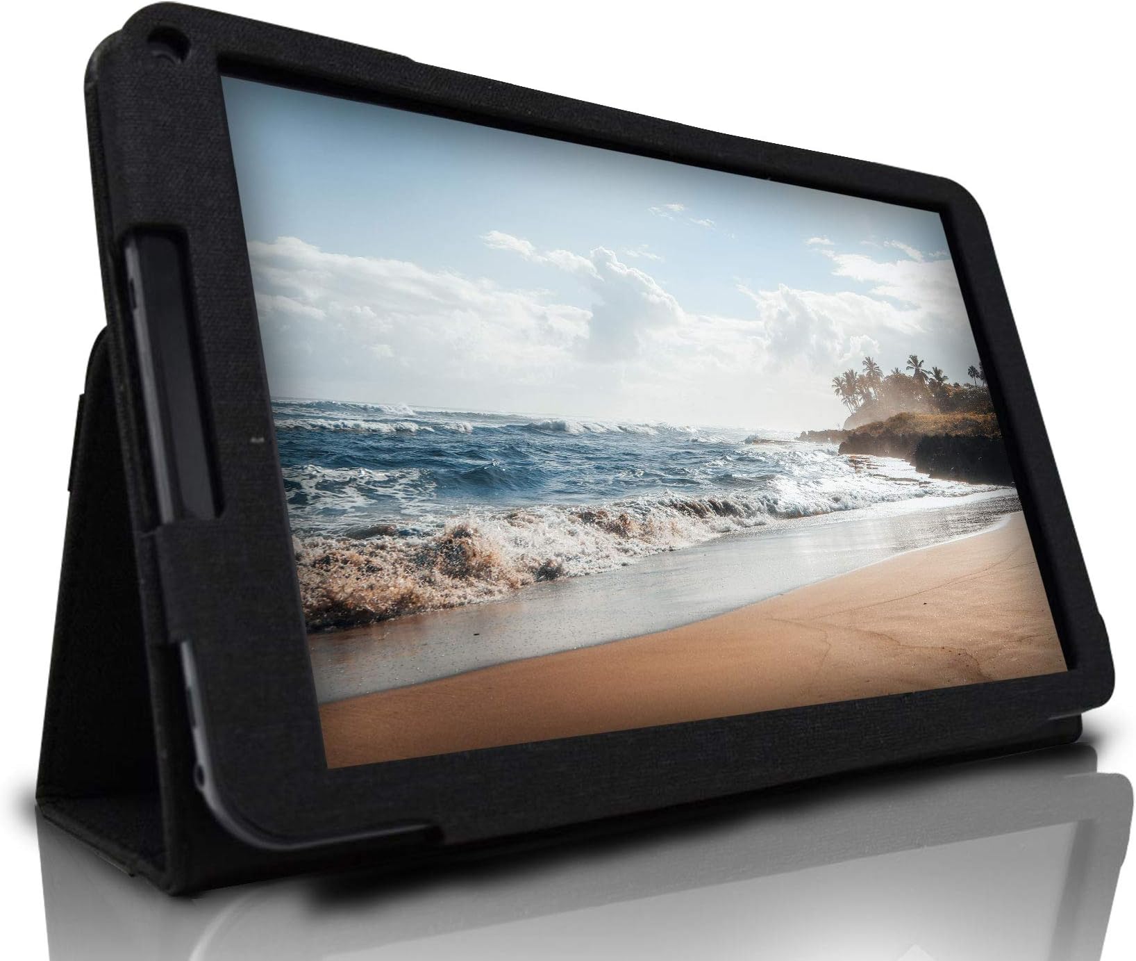 NOT SUITABLE FOR 104BV2 PRO Model - 10.1" FUSION5 Folio Canvas Case Smart Fit Cover Ideal For 10.1" 104Bv2 and 104Bv2+ Tablet PC Only