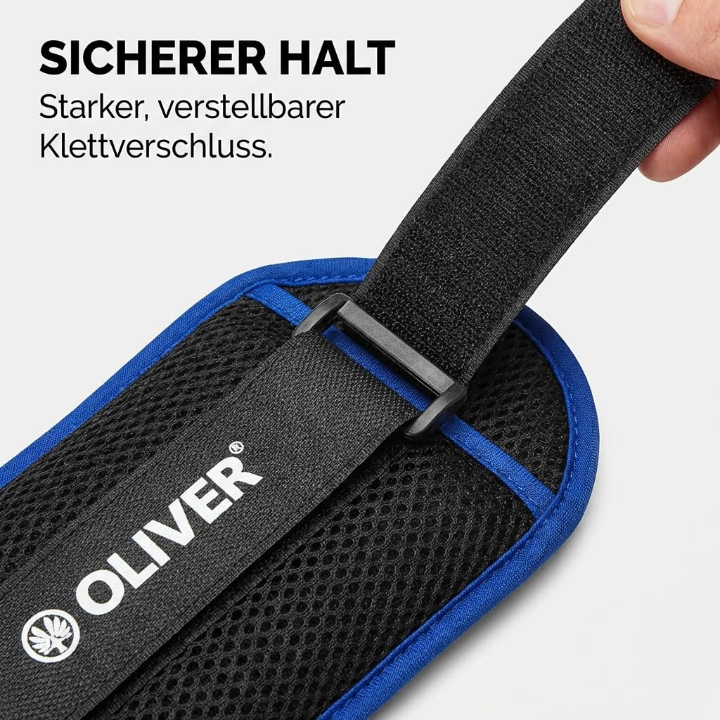 Oliver PRIME Pesas Tobilleras y Muñequeras con Peso para Entrenamiento Fitness Lastres Ajustables Gel Silicona Correr Pilates Rehabilitación Par
