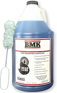 Tire Mounting Lubricant (1 Gal.) with Applicator, Made in USA, Tire Bead Sealant for Tires and Wheels, Biodegradable, Universal for Cars, Trucks, Motorcycles