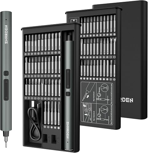 SHARDENToolkit Mini Electric Screwdriver Set: A Practical Gift for Tech Tinkerers