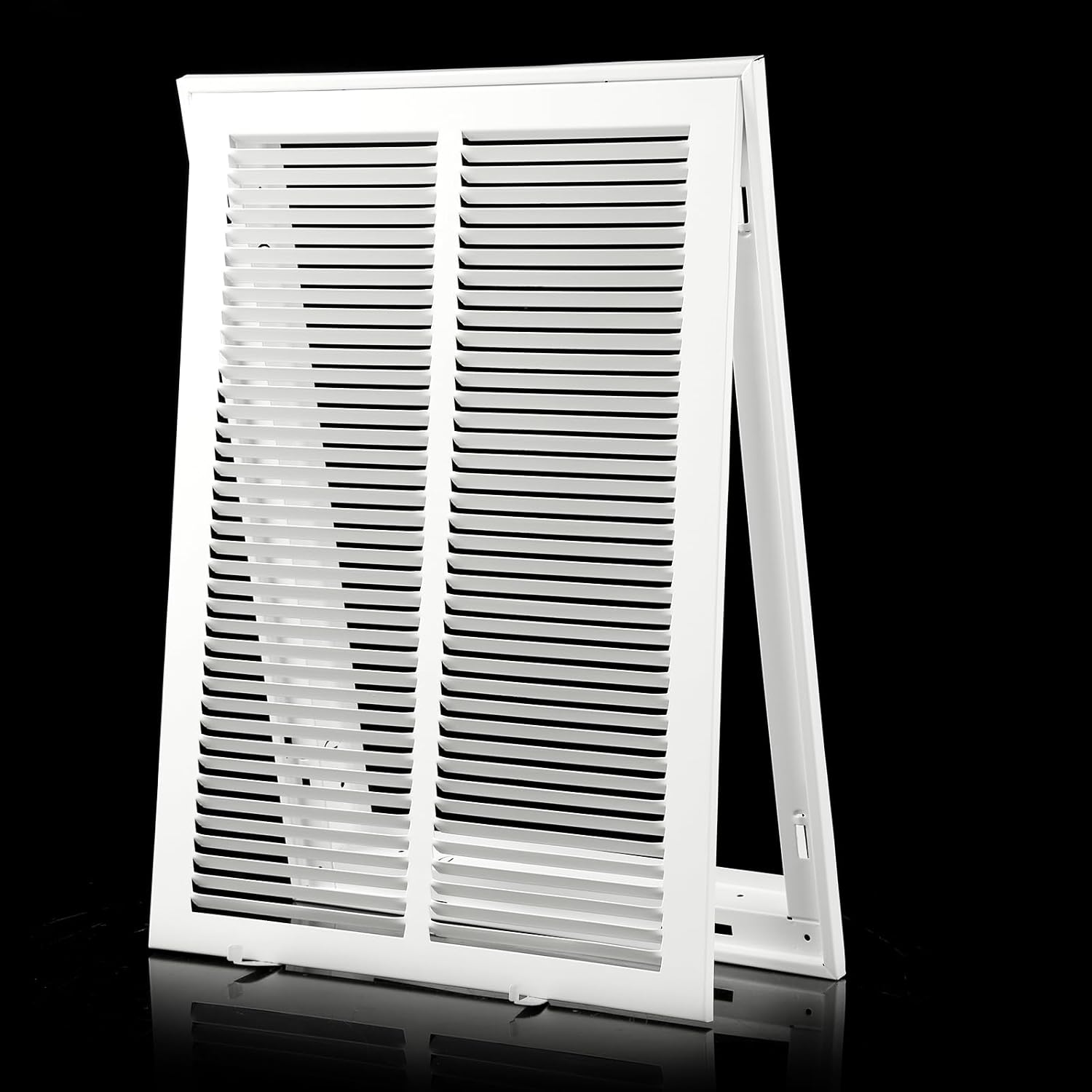 14x20 Return Air Grille [Duct Opening Size] Return Vent Cover for Wall or Ceiling,Steel Return Air Grill Removable Face/Door for 1 inch Filters(14"W x 20"H [Duct Opening])