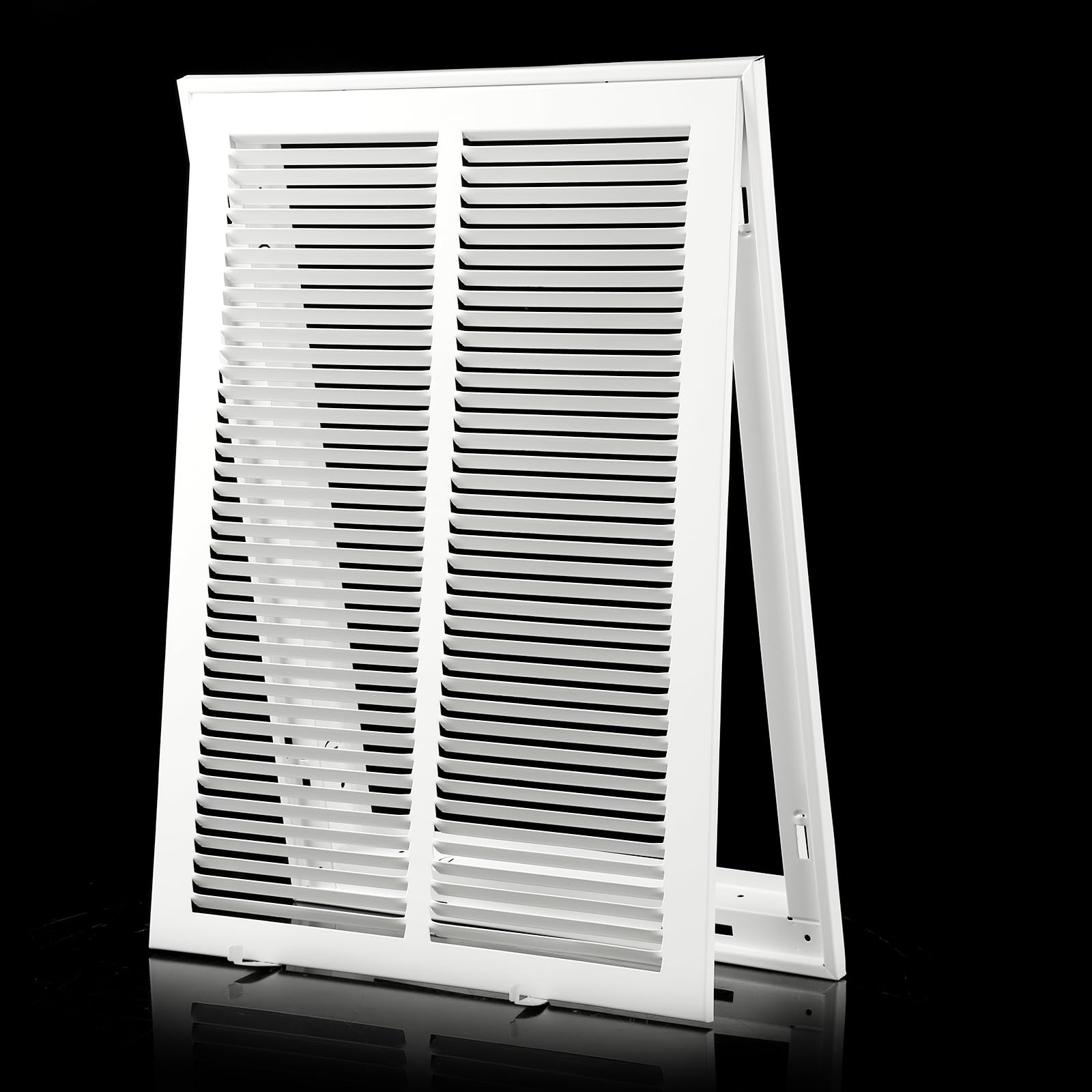 14x20 Return Air Grille [Duct Opening Size] Return Vent Cover for Wall or Ceiling,Steel Return Air Grill Removable Face/Door for 1 inch Filters(14"W x 20"H [Duct Opening])