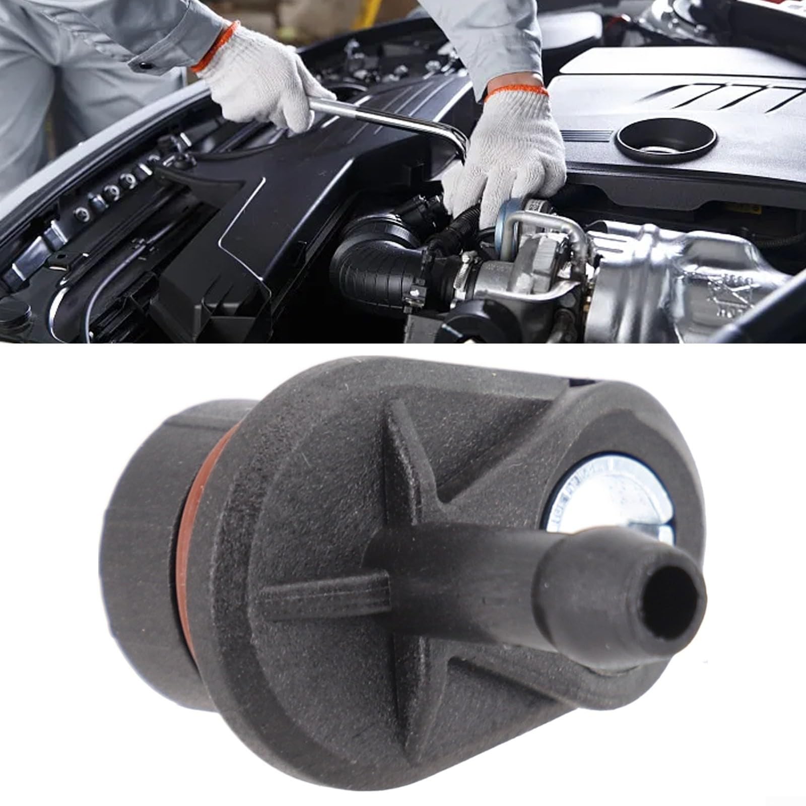 Valve de rechange pour pompe à vide, Kit de réparation de valve de frein, Valve anti-retour de pompe à vide, Kit de réparation de pompe à vide pour 1 0 & 1 5 Ecoboost CM5G2A451GA, 1867424