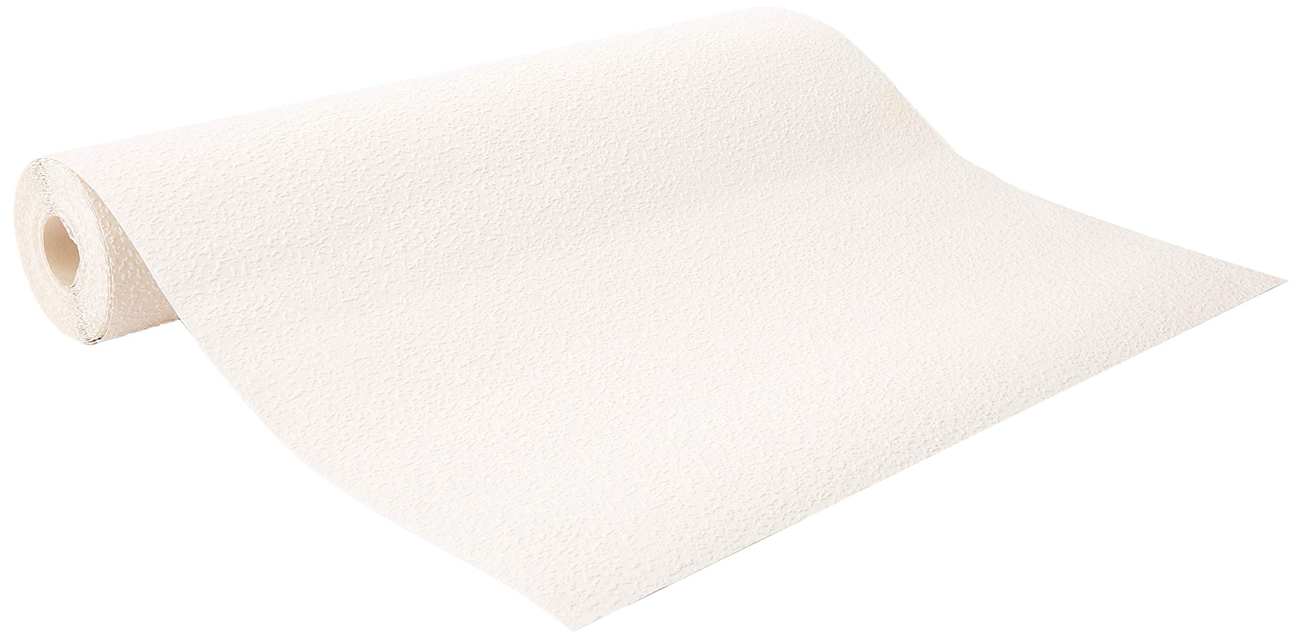 Norwall Paintable Orange Peel Wallpaper, White, 21 inches Wide by 33