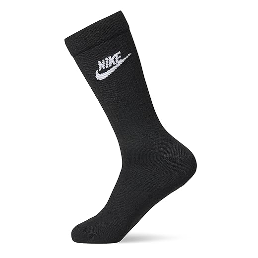 NIKE Meias Essenciais Unissex Esportivas Diárias