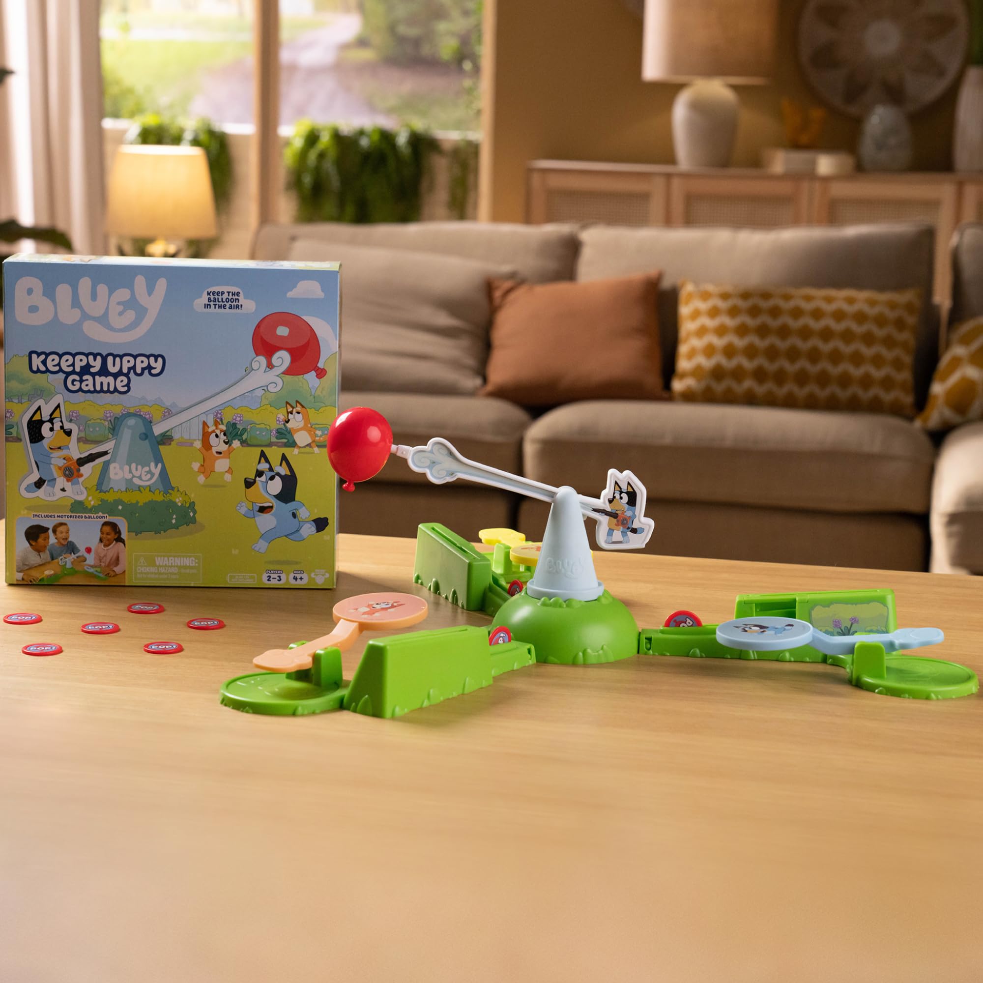 Bluey GIOCHI DISTRIBUITO- Famoso Giochi da Tavolo, Multicolore EGB0000