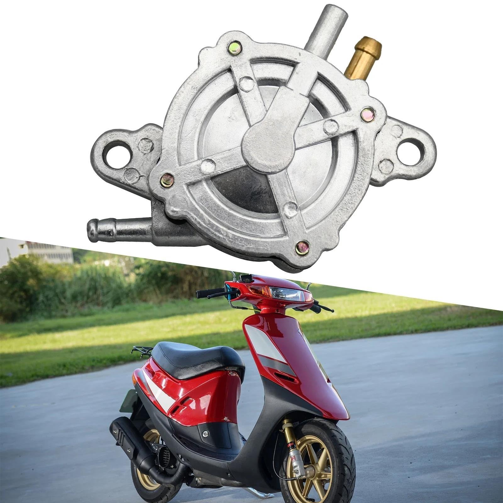 Gas Brandstofpomp Vacuüm Klep Benzinekraan Voor Motorfiets Scooter ATV