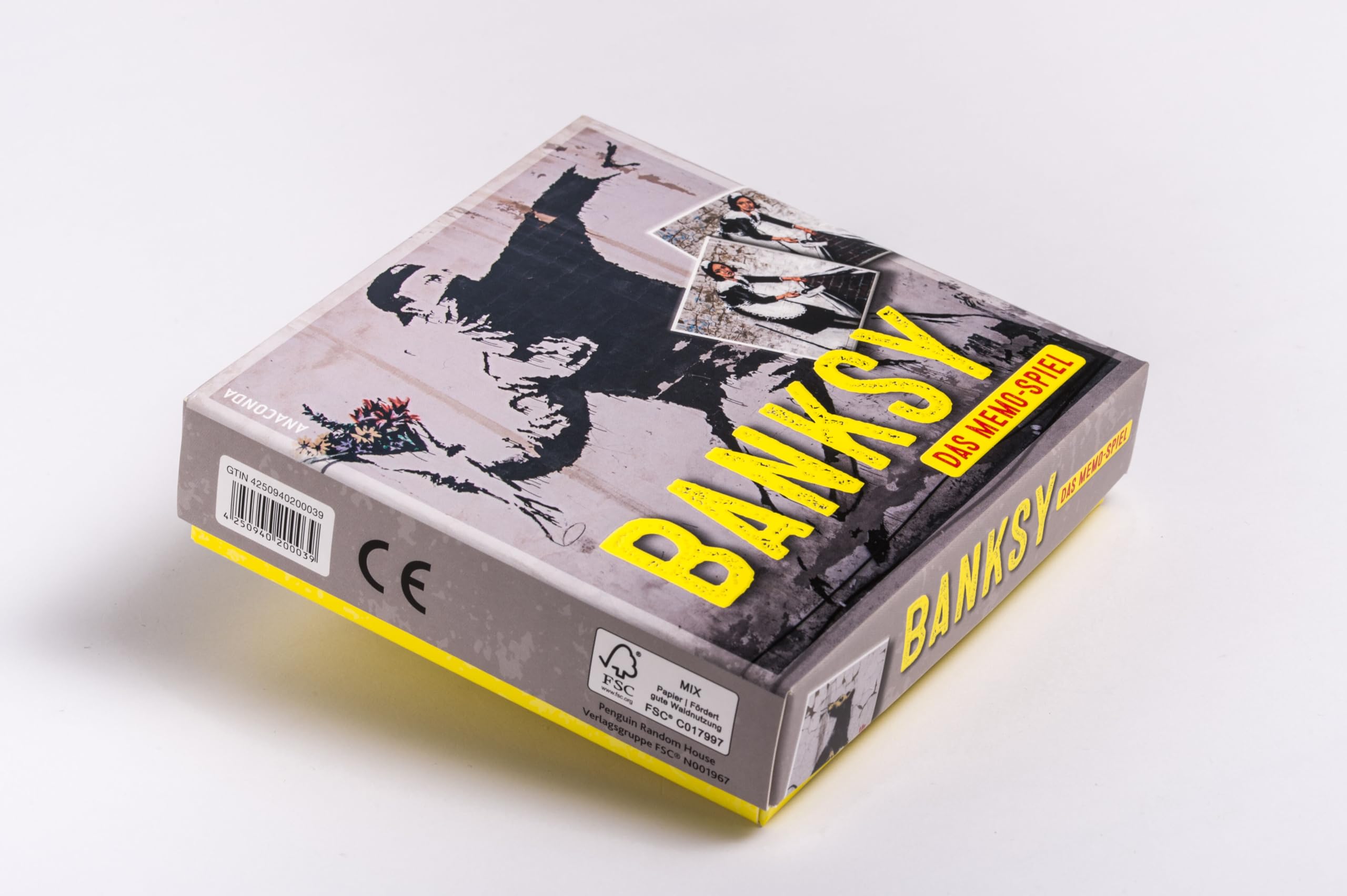 Banksy - Das Memo-Spiel: Memo-Spiel mit 40 Spielkarten im Spielkarton