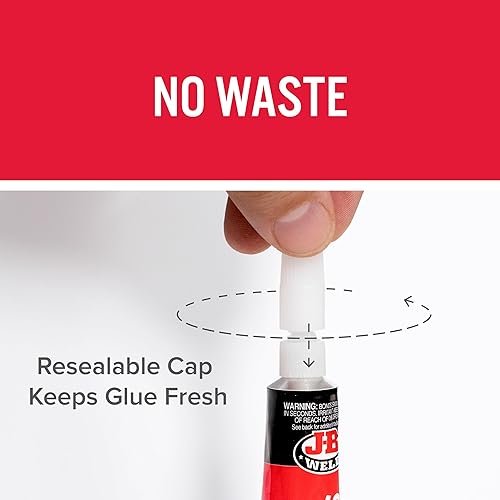 Miniatura 6 de J-B Weld Superglue Gel 15g Paquete de 2 - SuperWeld Gel Extremo