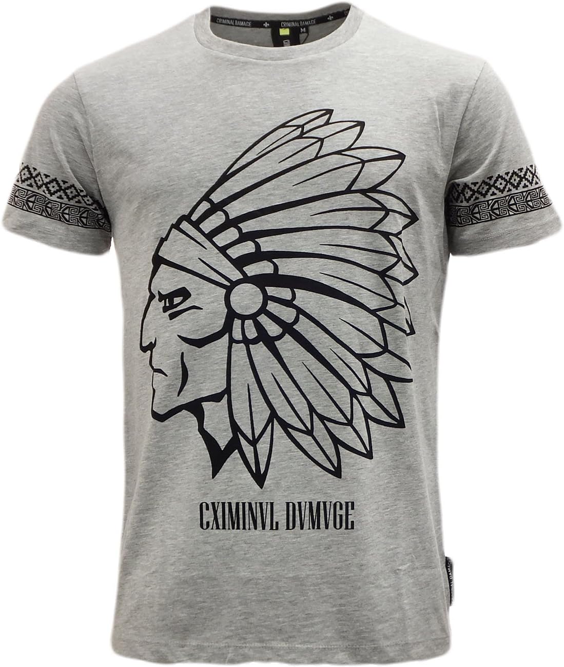 Criminal Damage Men's Short Sleeve T Shirt Tomahawk