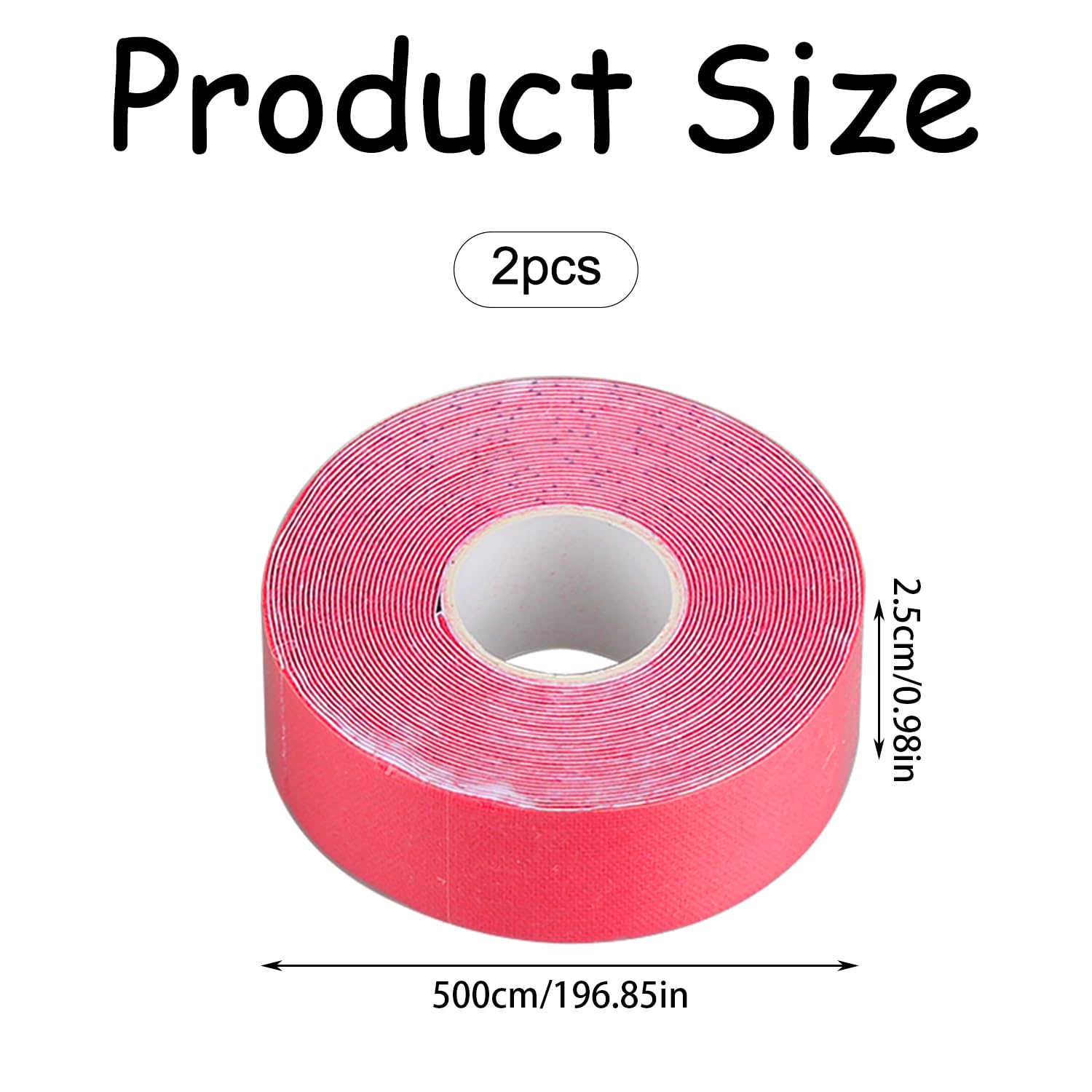Bojueahaw 2 Rolls Anti Wrinkle Tape,Face Eye Neck Lift Tape,Elasticity Forehead Frown Facial Lip,Anti Wrinkle Patches for Facial Wrinkles Issues Forehead Lines - Image 2