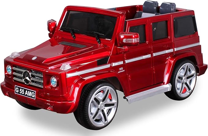 Actionbikes Motors Kinder Elektroauto Mercedes Benz Amg G55 High Door Lackiert 2 X 35 Watt Motor Mp3 2 Personen Rc Fernbedienung Elektro Auto Fur Kinder Ab 3 Jahre Rot Lackiert Amazon De Spielzeug Actionbikes Motors Kinder Elektroauto Mercedes Benz Amg G55 High Door Lackiert 2 X 35 Watt Motor Mp3 2 Personen Rc Fernbedienung Elektro Auto Fur Kinder Ab 3 Jahre Rot Lackiert Amazon De Spielzeug