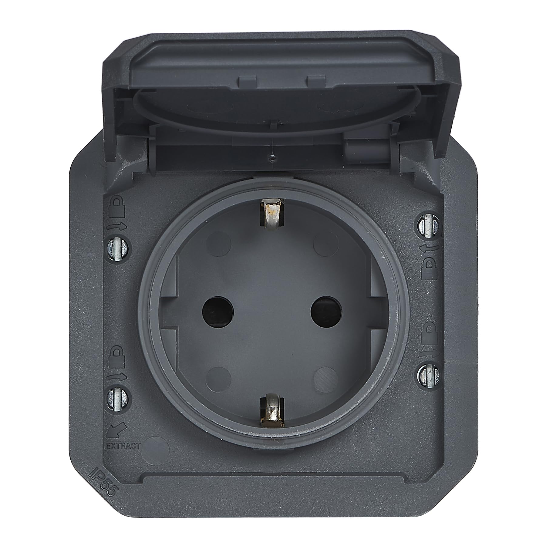 Interrupteur Et Prise LEGRAND Plexo New IP55 - Pour Pièces Humides 1 Pôle - Vert 069746L