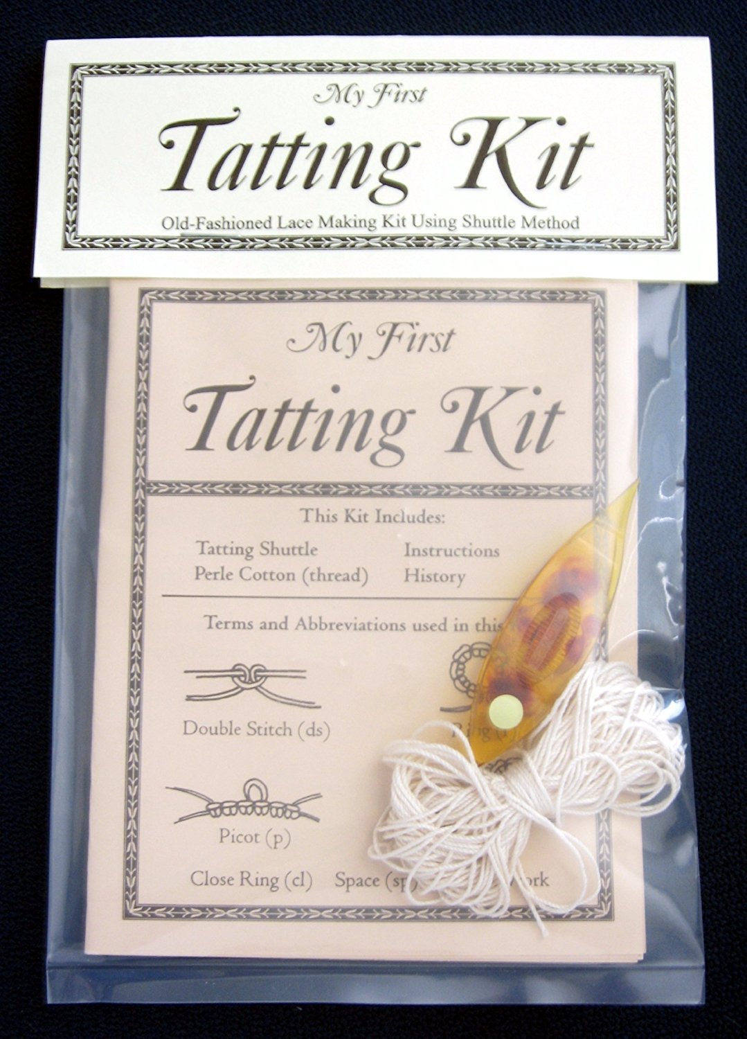 Historical Folk Toys My First Tatting Kit