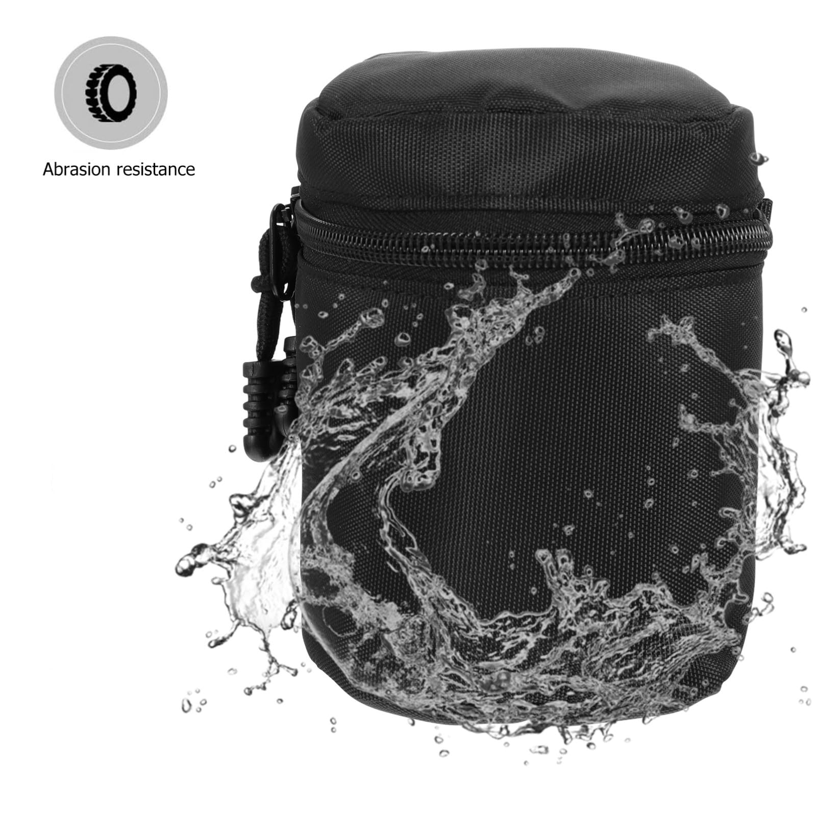 Mobestech 2 Stücke Wasser Neopren Stoßfeste Xxcm Schwarze Tasche Tasche - S Outdoor für Halter Zurück Größe Xcm Kamerafestes Objektiv für Reisekoffer Tragen Tragen