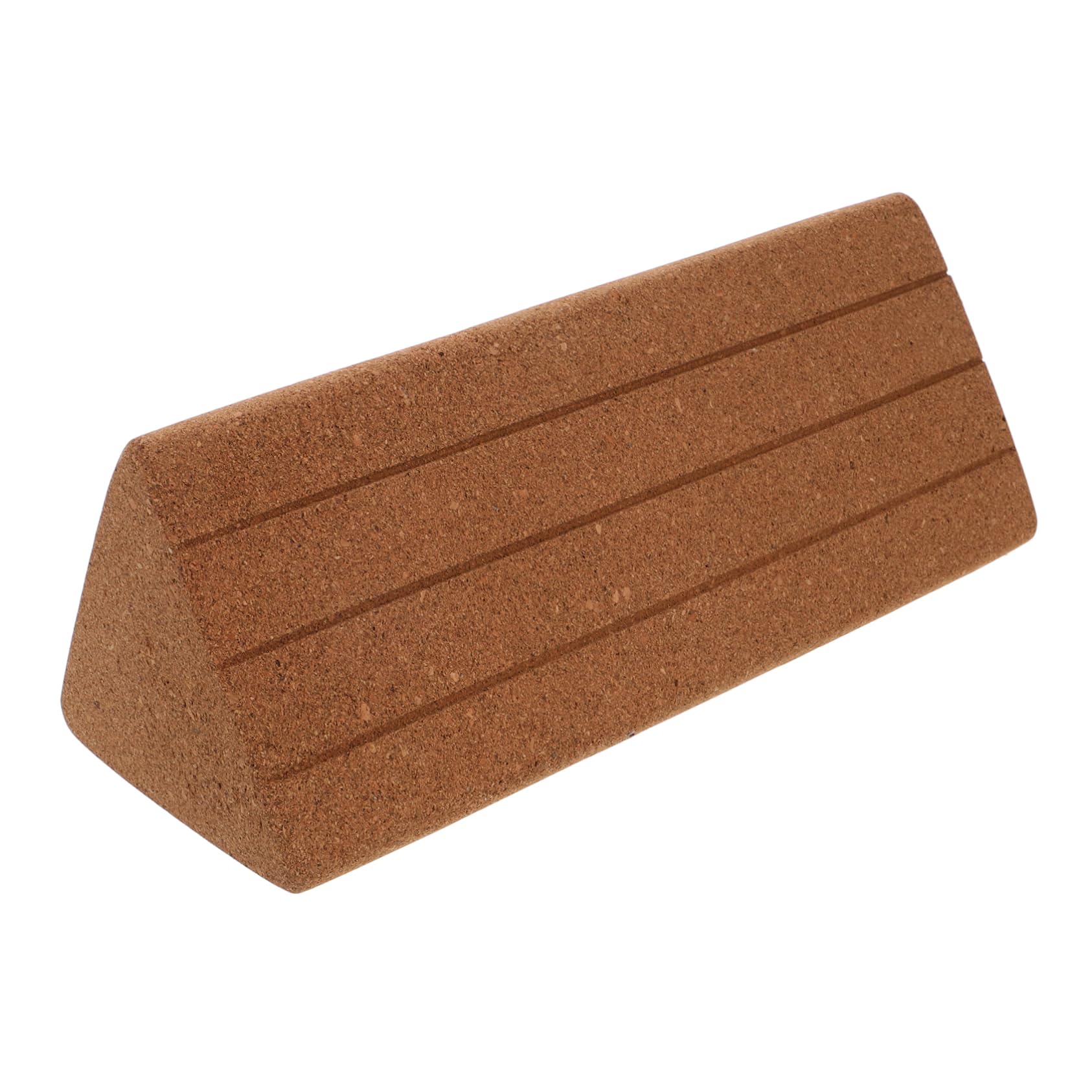 Toyvian Yoga Suaves De Corcho Bloques De Ejercicios Para Estiramiento Yoga y Fitness Bloque Triangular Antideslizante