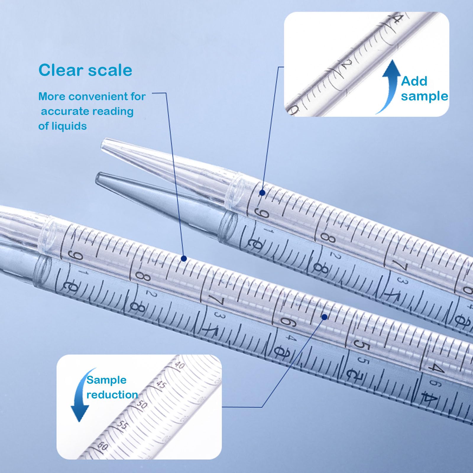 Pipette sierologiche - Pipette sierologiche da 25 ml, confezionate singolarmente (confezione da 50)