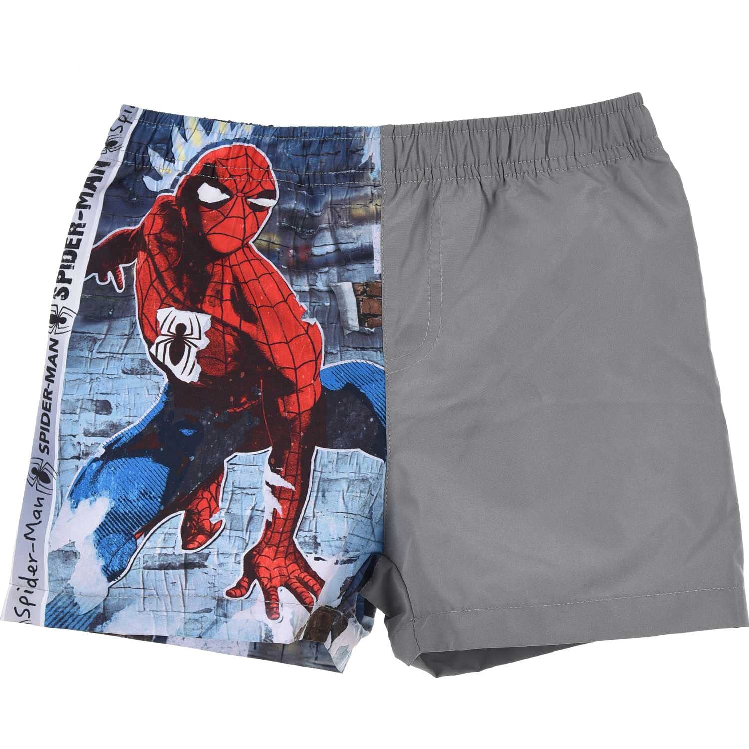 Marvel Spiderman Bañador Niño, Bañador Natación Infantil, Bermudas Niño, Shorts de Baño Mágicos Cambio de Color, Secado Rápido, Talla 4 Años