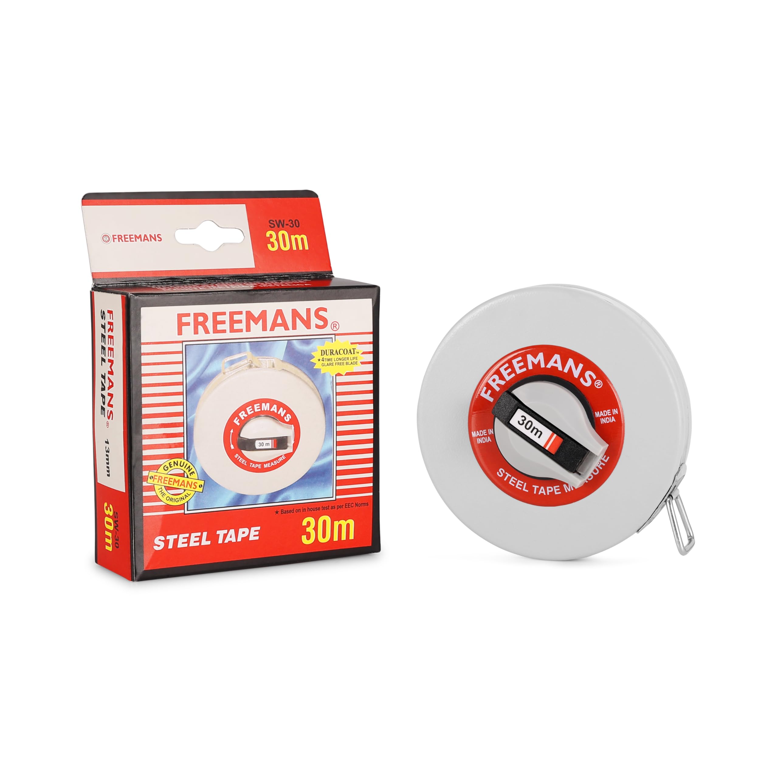 FREEMANS Sw30 Steel Leatherette 30 M:13 Mm Measuring Tape