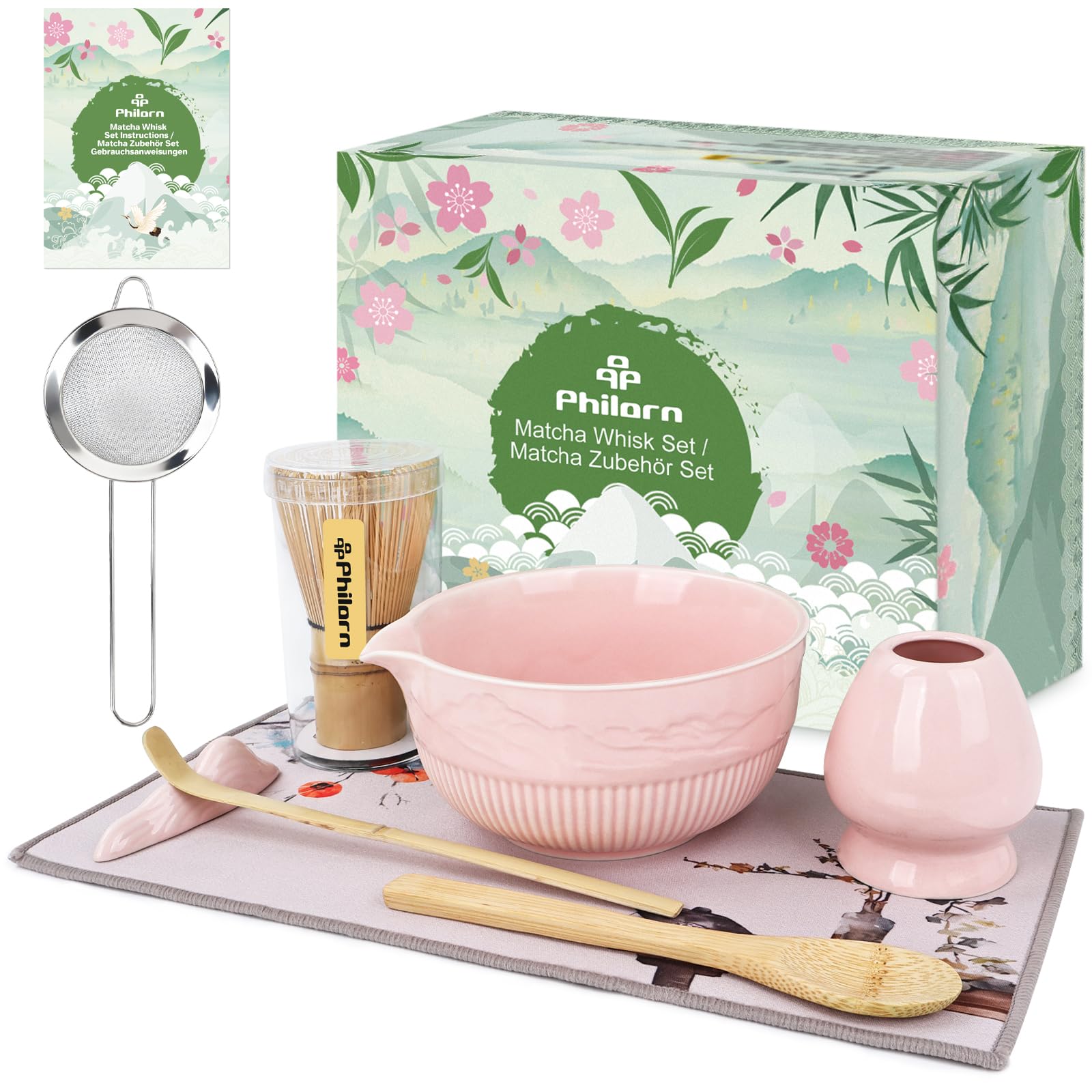 Fouet à matcha coffret cadeau pour amateurs de thé japonais