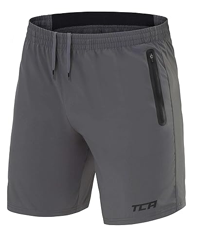 TCA Elite Tech Men Gym Athletic Workout Running Shorts for