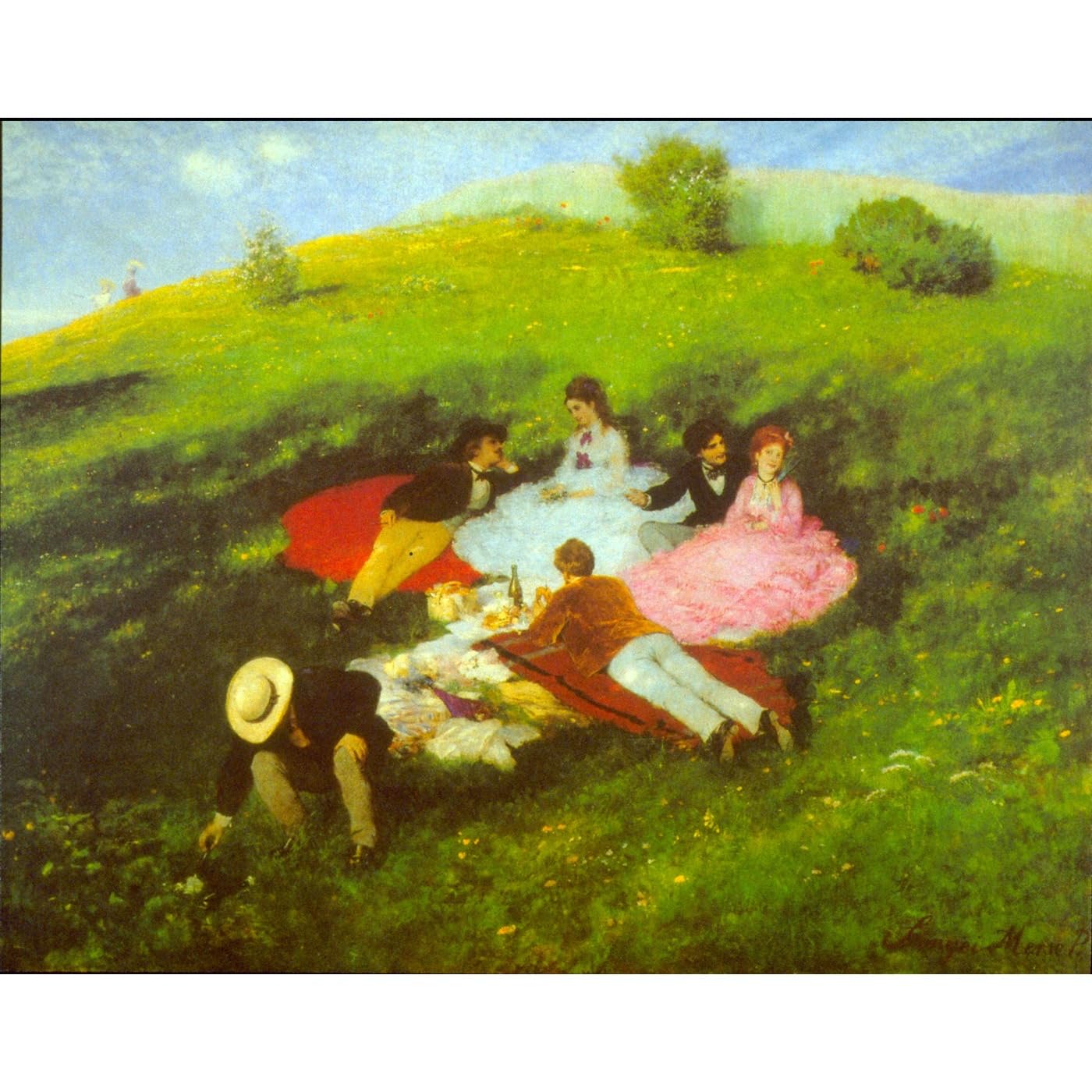 Impression giclée Déjeuner par Merse décoration murale toile