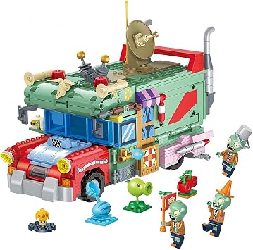 JHESAO Plants and Zombies Toys Conehead Zombies Assembly Action Figures PVZ Assemblable Toys Set 1 2 Series Great Gifts for Kids and Fans,Birthday and Christmas Party New