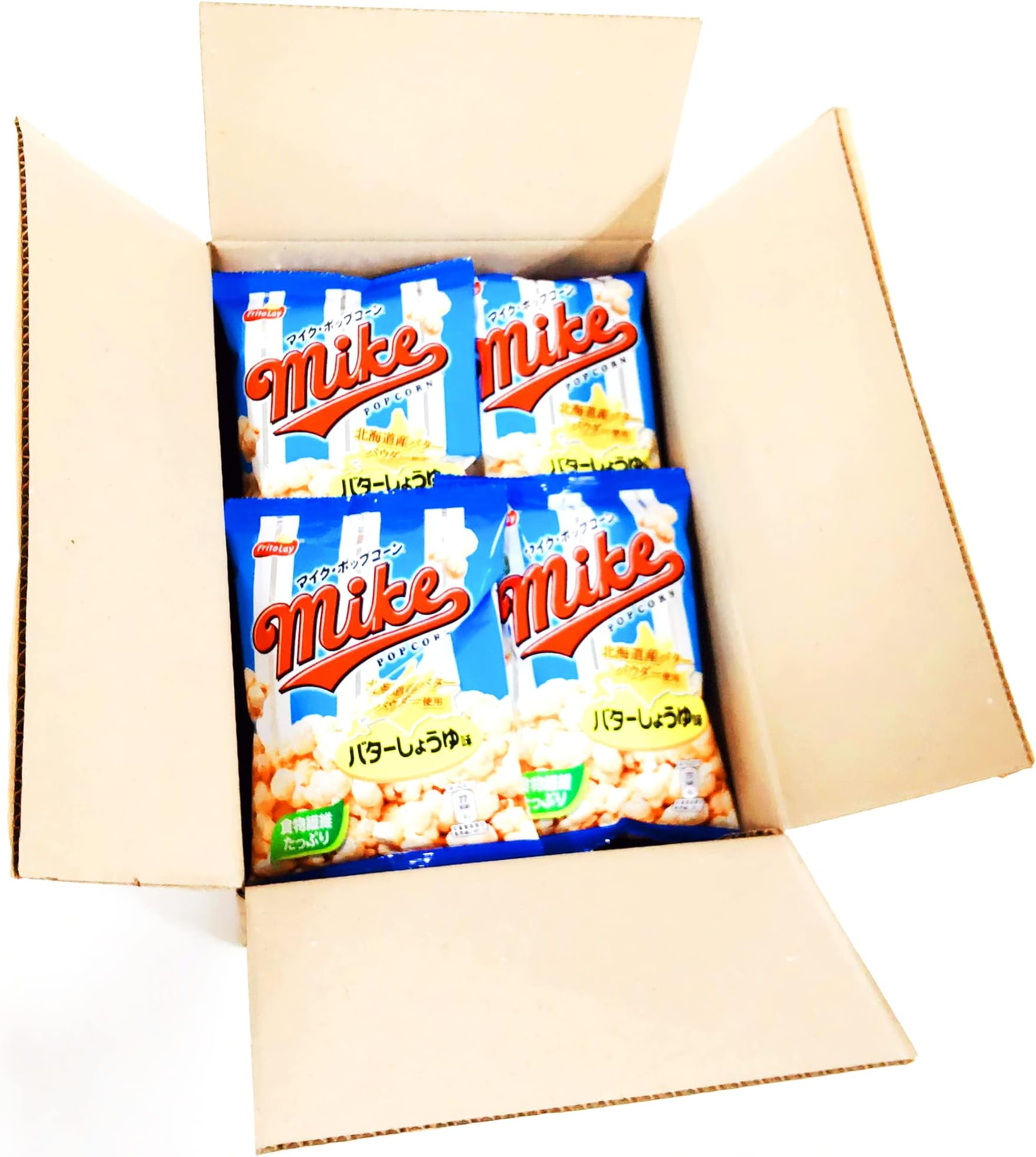 Frito-Lay Mike popcorn butter soy sauce 16gX24 bags