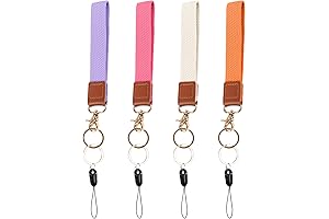 Key Chain Lanyard Set: Stylish Wrist Strap for Keys, Wallet, and More