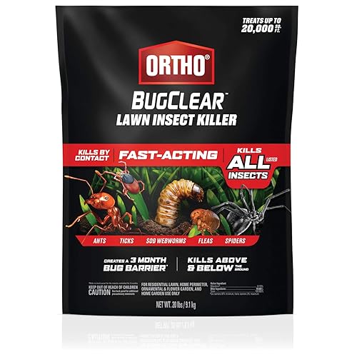 Ortho BugClear Lawn Insect Killer - Kills Ants, Ticks, Armyworms,