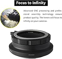 Vista 4 de Anillo adaptador de montaje de lente compatible con lente Contax CY a cámara XCD X1D X2D del sistema Hasselblad X