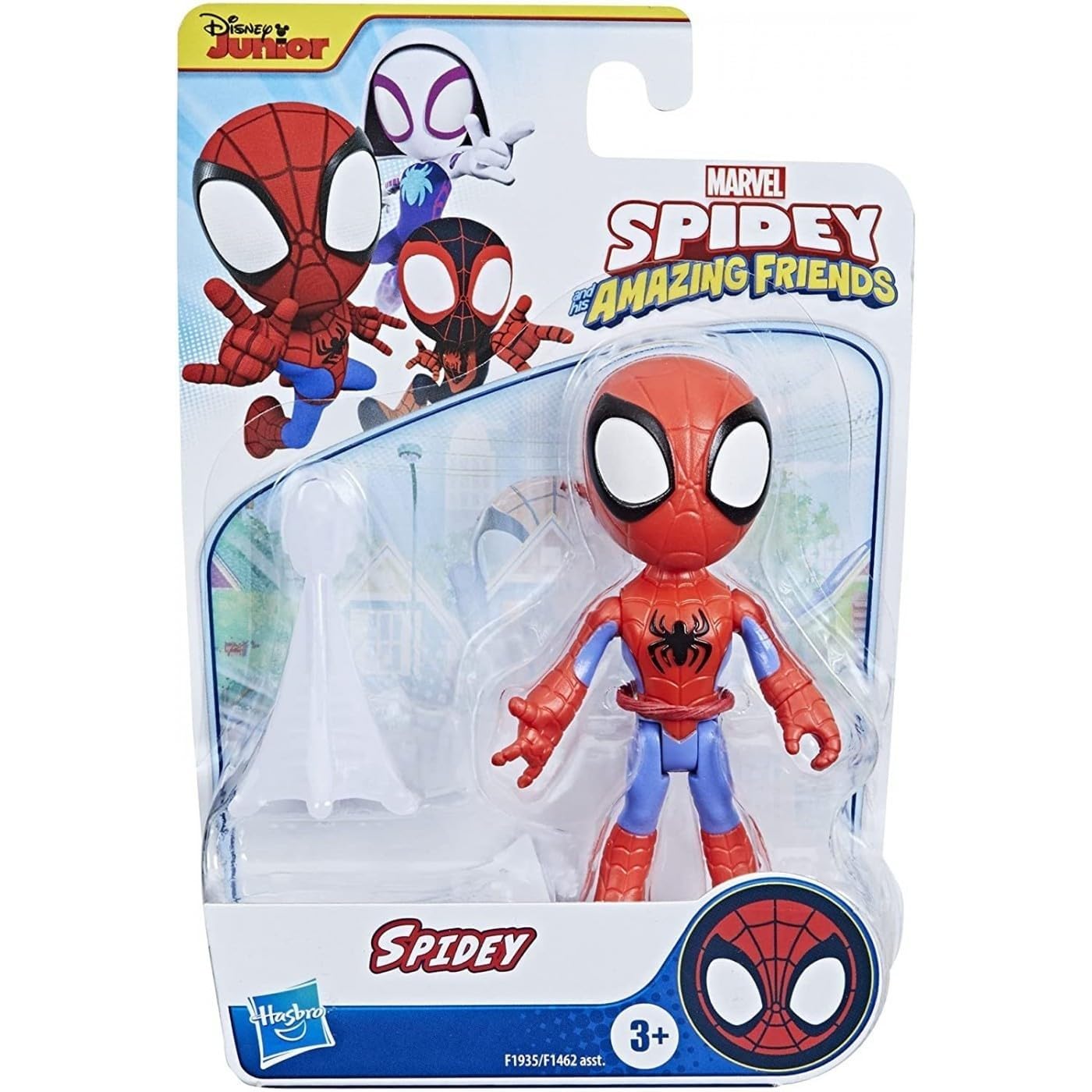 Hasbro Spidey e i Suoi Fantastici Amici - Spidey, action figure giocattolo da 15 cm, con 1 accessorio, per i bambini dai 3 anni in su