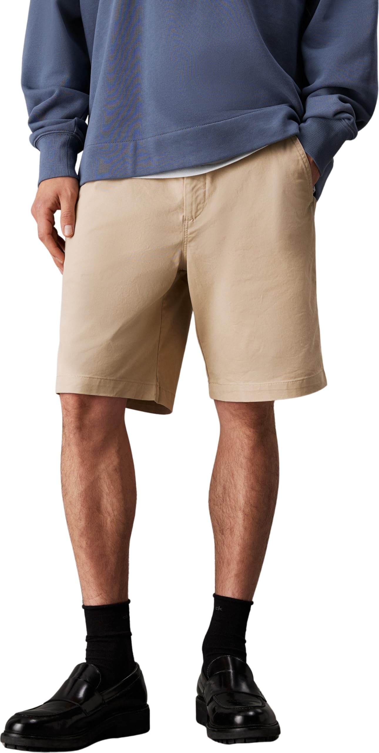 Calvin Klein Herren Shorts Classic Cotton Chino Short 9 in Lv040em618