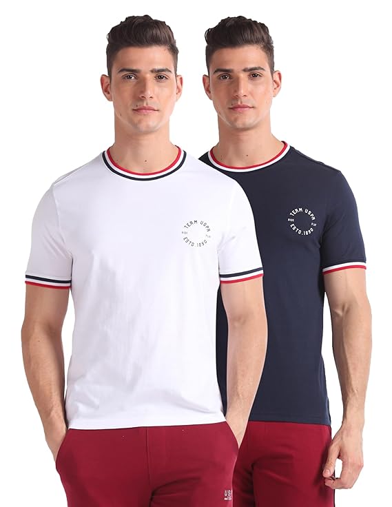 U.S. Polo ASSN. Men's Cotton Relaxed Fit T-Shirt