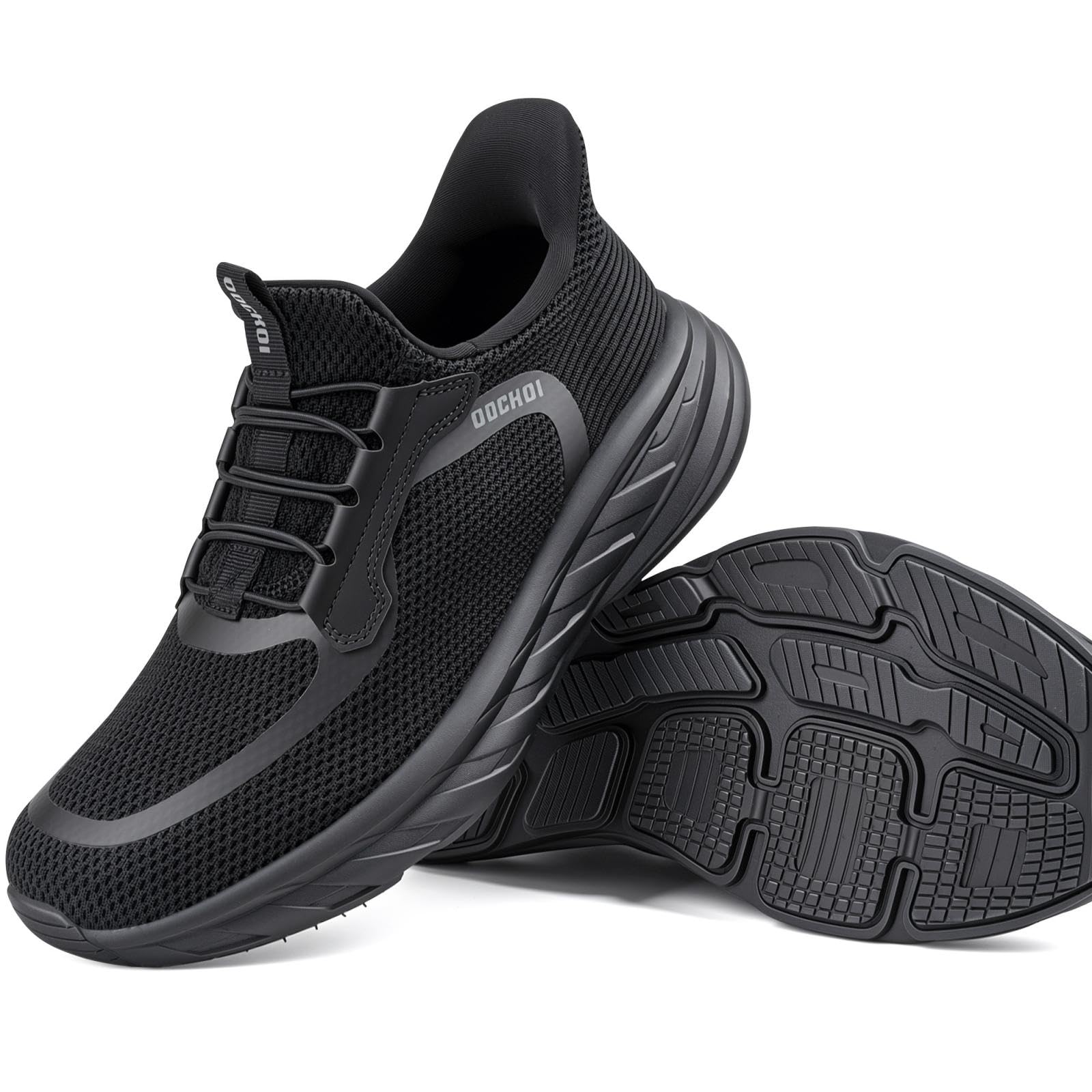ODCKOI Baskets Slip-on Homme - Chaussures de Course Légères Respirantes