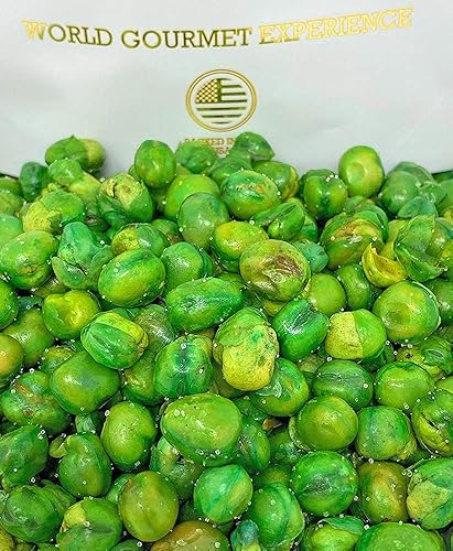 Miniatura 6 de SweetGourmet Guisantes verdes tostados y salados  Snacks saludables  1 libra