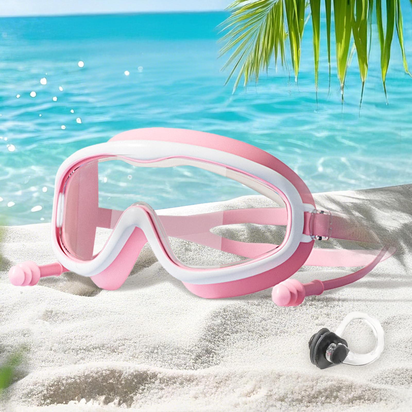 Cosmic Goggles, Swimming Goggles, Hd Large Frame Anti-Fog and Eye Protector, Swim Glasses for Kid