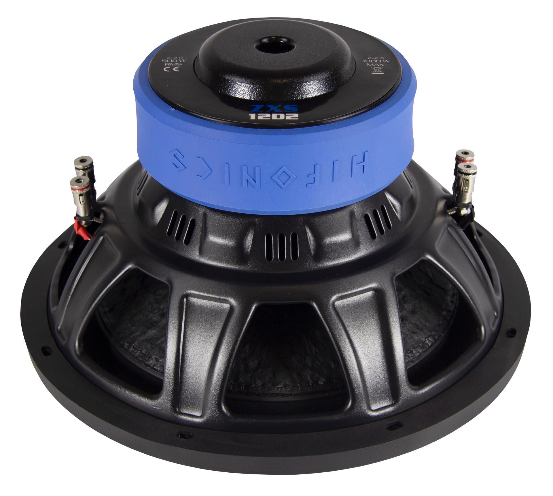 Hifonics ZXS 12D2 - ZXS 12D2 subwoofer 30 cm (12') 2+2 O • Moc 500 W RMS / 1000 W maks.
