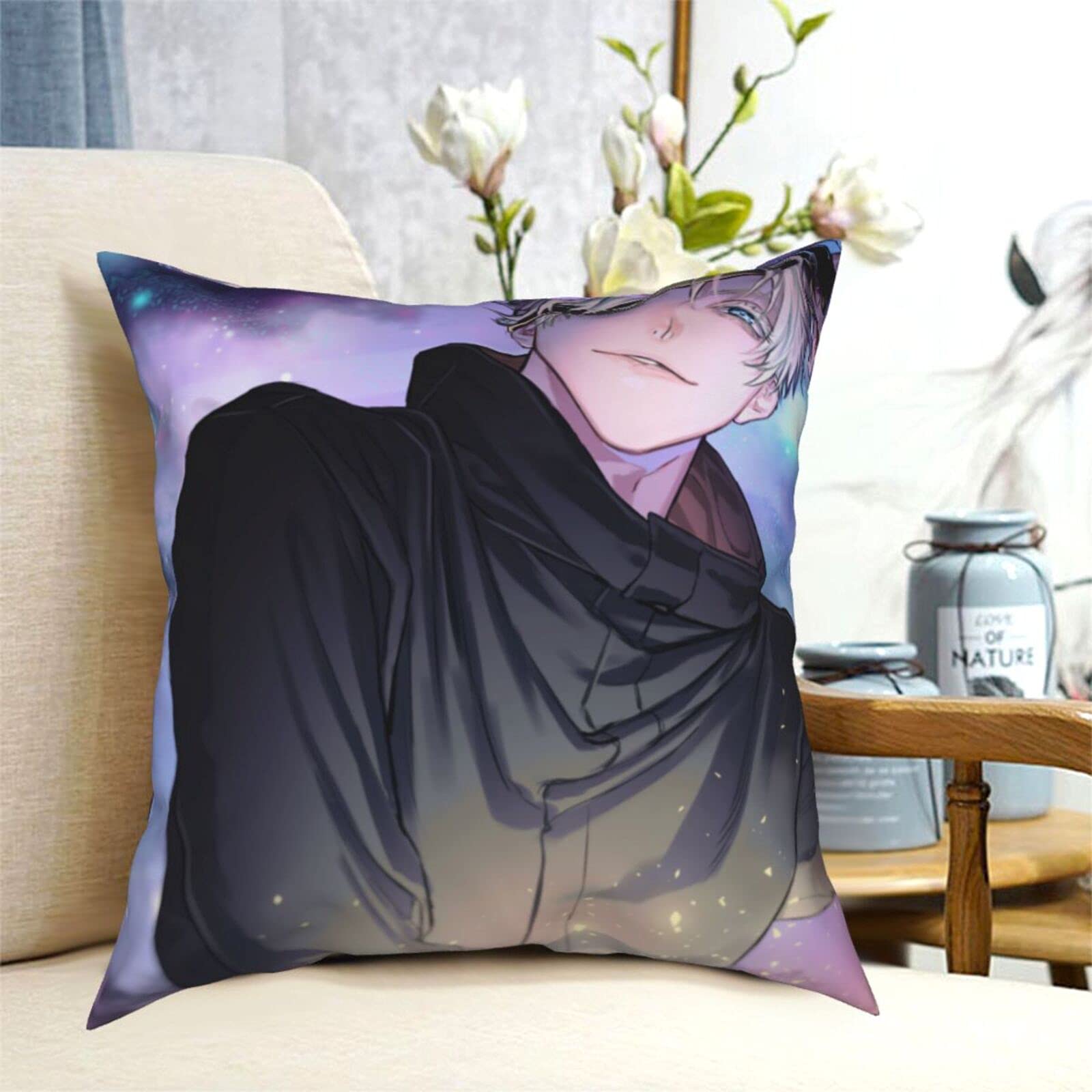 Amazon.co.jp: 呪術廻戦 五条悟 多種類のデザインのクッションカバー