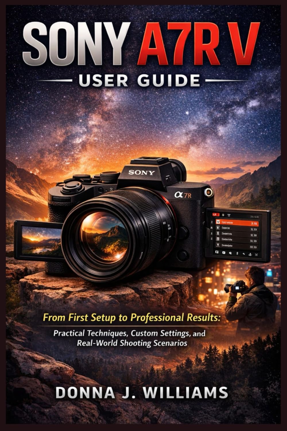 Sony A7R V User Guide: From First Setup to Professional Results: Practical Techniques, Custom Settings, and Real-World Shooting Scenarios