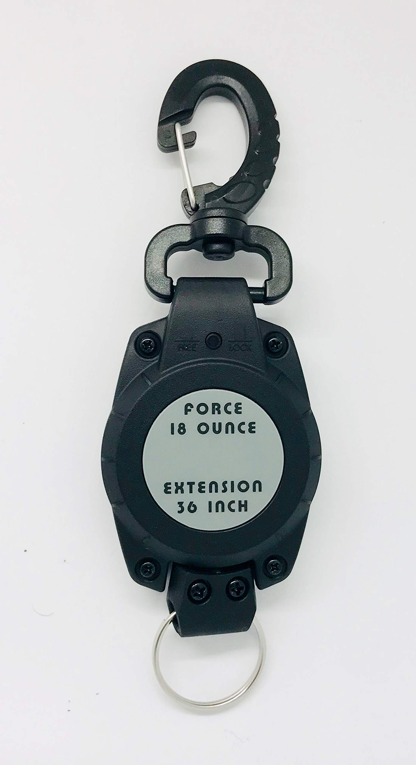 Scuba Diving Retractor Lanyard with lock