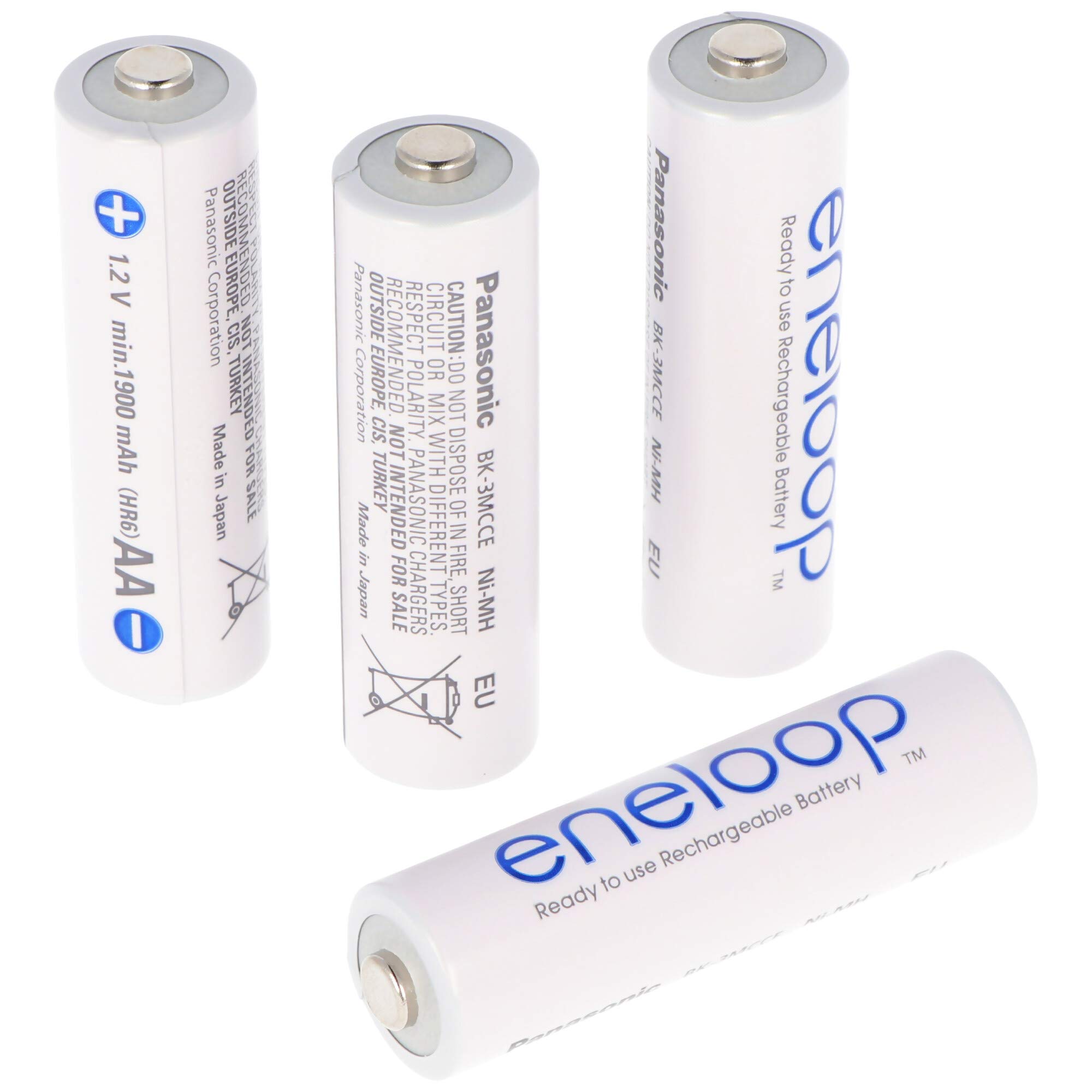 AkkuShop Jeu de 8 piles Sanyo HR-3UTGA eneloop Mignon/AA 2000mAh + boîtier AccuCell Safe
