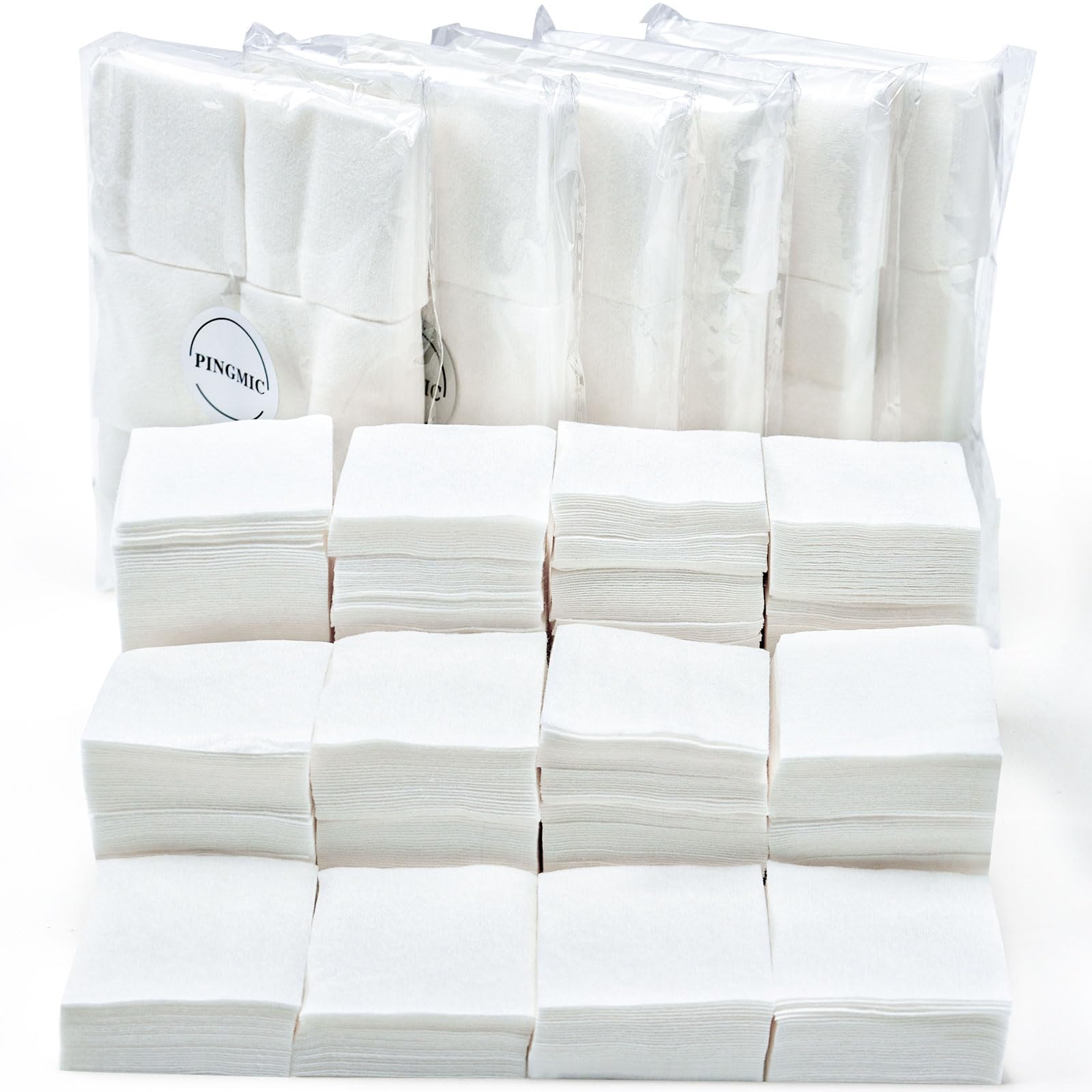 1800/900PCS Gun Cleaning Patches - Absorbent Lint Free Wipes, 2'' Square Patches for Firearms 9mm .22 .30-.45Cal, Professional Cleaning Supplies